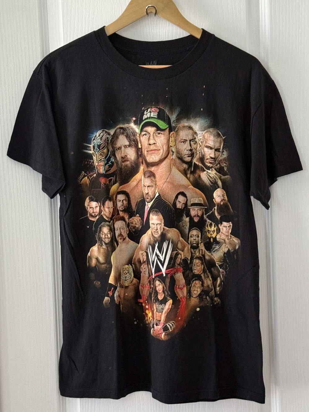 WWE 2014 “I Was There” was John Cena Wrestling Live Tour WWF T-Shirt Size M
